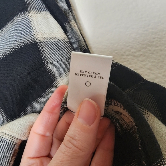 A.L.C. Plaid Button Down Top 6 - Picture 6 of 6